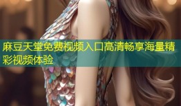 麻豆天堂免费视频入口高清畅享海量精彩视频体验