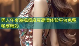 男人午夜啪视频麻豆高清体验平台免费畅享精彩