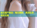 麻豆国产精选：每日更新，高清私享，诱惑无限