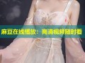 麻豆在线播放：高清视频随时看