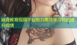 麻豆教育视频平台助力高效学习轻松提升成绩