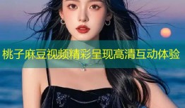 桃子麻豆视频精彩呈现高清互动体验