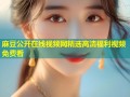 麻豆公开在线视频网精选高清福利视频免费看