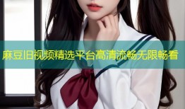 麻豆旧视频精选平台高清流畅无限畅看