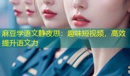 麻豆学语文静夜思：趣味短视频，高效提升语文力
