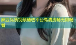 麻豆优质视频精选平台高清流畅无限畅看