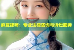麻豆律师：专业法律咨询与诉讼服务