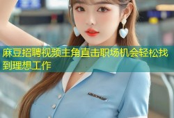 麻豆招聘视频主角直击职场机会轻松找到理想工作